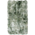 Throw Lux Dappled Sage 130 x150 luxury faux fur by LaVida Trading